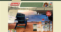 Desktop Screenshot of colemanrepellents.com